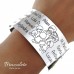 Brazalete Plata Personalizado Profe